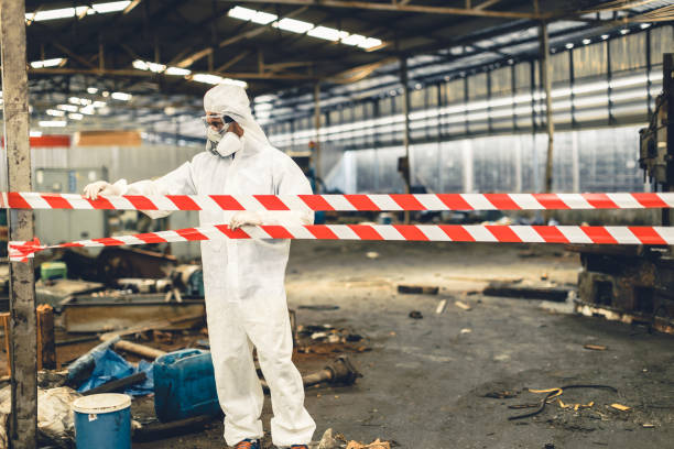 Professional Infectious Disease Decontamination technician working in Merrill, IA